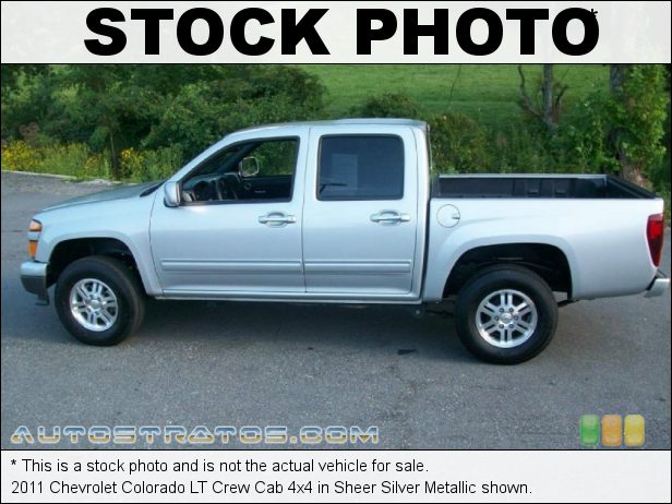 Stock photo for this 2011 Chevrolet Colorado LT Crew Cab 4x4 3.7 Liter DOHC 20-Valve 5 Cylinder 4 Speed Automatic