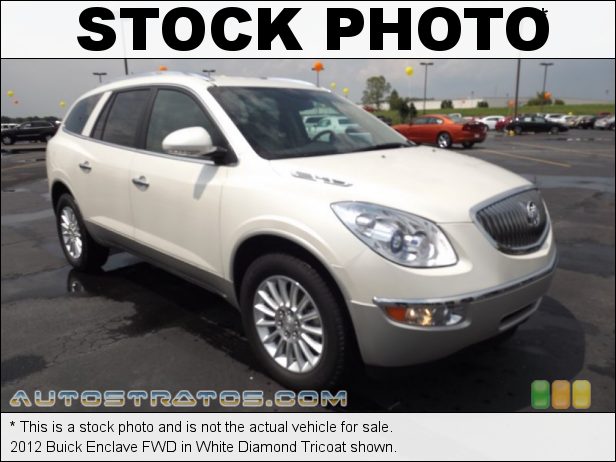 Stock photo for this 2012 Buick Enclave FWD 3.6 Liter DI DOHC 24-Valve VVT V6 6 Speed Automatic