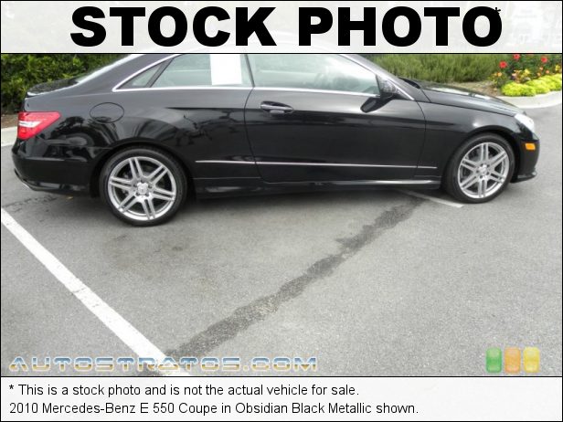 Stock photo for this 2010 Mercedes-Benz E 550 Coupe 5.5 Liter DOHC 32-Valve VVT V8 7 Speed Automatic