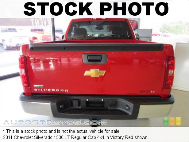 Stock photo for this 2011 Chevrolet Silverado 1500 LT Regular Cab 4x4 5.3 Liter Flex-Fuel OHV 16-Valve VVT Vortec V8 6 Speed Automatic