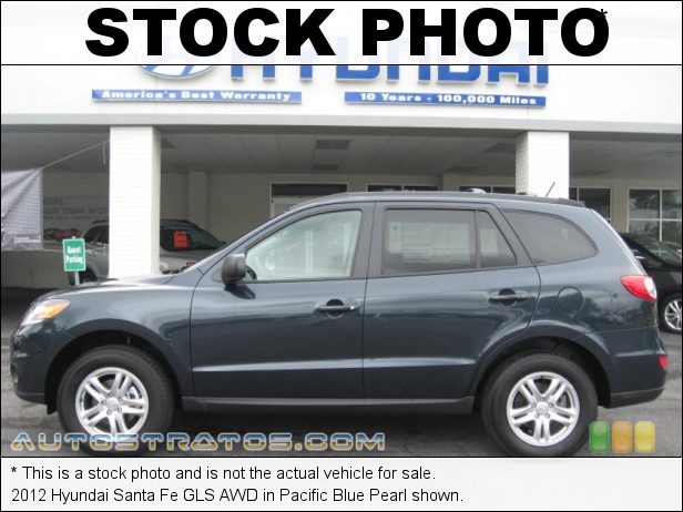 Stock photo for this 2012 Hyundai Santa Fe GLS AWD 2.4 Liter DOHC 16-Valve 4 Cylinder 6 Speed SHIFTRONIC Automatic