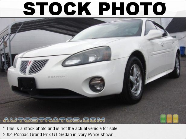 Stock photo for this 2004 Pontiac Grand Prix GT Sedan 3.8 Liter 3800 Series III V6 4 Speed Automatic