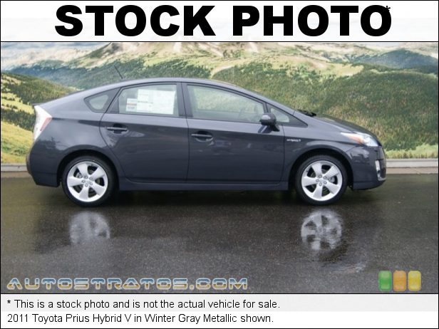 Stock photo for this 2011 Toyota Prius Hybrid 1.8 Liter DOHC 16-Valve VVT-i 4 Cylinder Gasoline/Electric Hybri ECVT Automatic