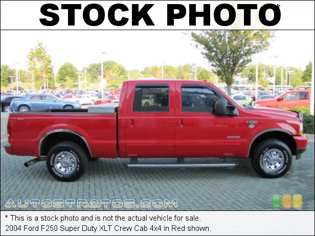 Stock photo for this 2004 Ford F250 Super Duty Lariat Crew Cab 6.0 Liter OHV 32-Valve Power Stroke Turbo Diesel V8 5 Speed Torqshift Automatic