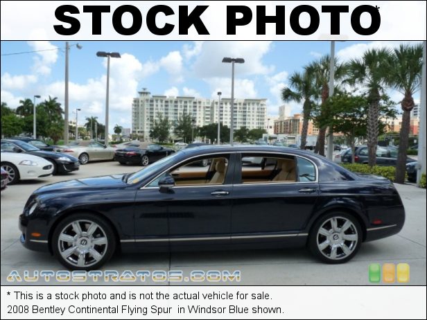 Stock photo for this 2008 Bentley Continental Flying Spur  6.0L Twin-Turbocharged DOHC 48V VVT W12 6 Speed Automatic
