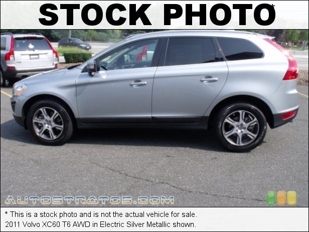Stock photo for this 2011 Volvo XC60 T6 AWD 3.0 Liter Twin-Scroll Turbocharged DOHC 24-Valve Inline 6 Cylind 6 Speed Geartronic Automatic