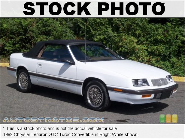 Stock photo for this 1994 Chrysler LeBaron GTC Convertible 3.0L V6 4 Speed Automatic
