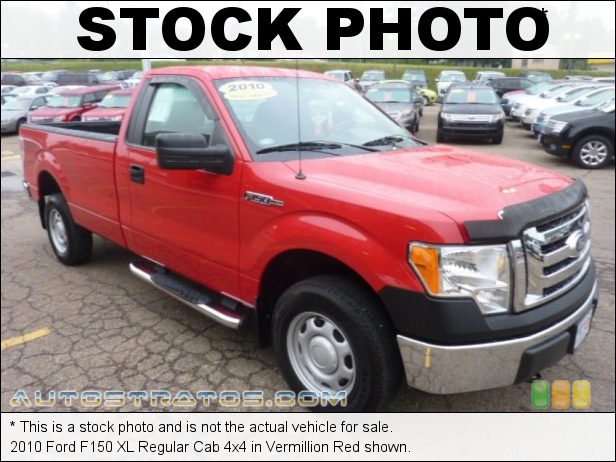 Stock photo for this 2010 Ford F150 Regular Cab 4x4 4.6 Liter SOHC 16-Valve Triton V8 4 Speed Automatic