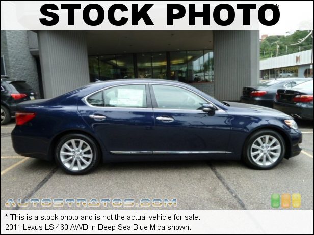 Stock photo for this 2011 Lexus LS 460 AWD 4.6 Liter DI DOHC 32-Valve VVT-iE V8 8 Speed ECT-i Automatic