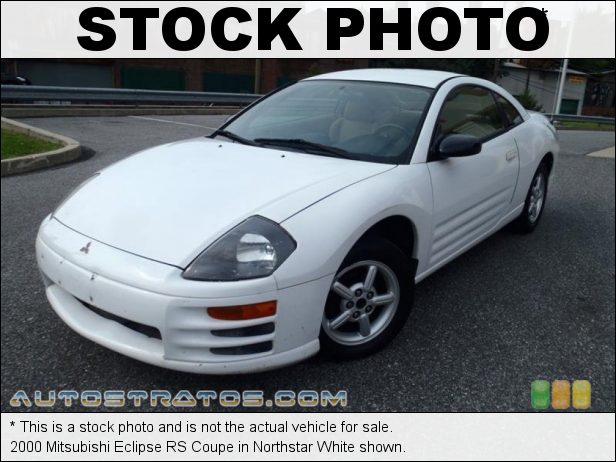 Stock photo for this 2000 Mitsubishi Eclipse RS Coupe 2.4 Liter SOHC 16-Valve 4 Cylinder 4 Speed Automatic