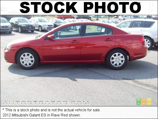 Stock photo for this 2012 Mitsubishi Galant ES 2.4 Liter SOHC 16-Valve MIVEC 4 Cylinder 4 Speed Sportronic Automatic