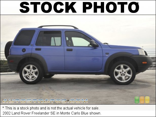 Stock photo for this 2002 Land Rover Freelander SE 2.5 Liter DOHC 24-Valve V6 5 Speed Automatic