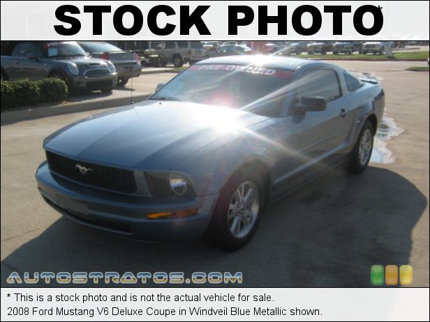 Stock photo for this 2007 Ford Mustang V6 Deluxe Coupe 4.0 Liter SOHC 12-Valve V6 5 Speed Automatic