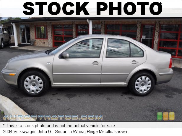 Stock photo for this 2004 Volkswagen Jetta GL Sedan 2.0L SOHC 8V 4 Cylinder 4 Speed Automatic