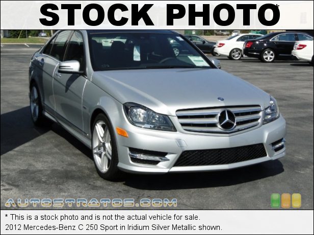 Stock photo for this 2012 Mercedes-Benz C 250 1.8 Liter Turbocharged DI DOHC 16-Valve VVT 4 Cylinder 7 Speed Automatic