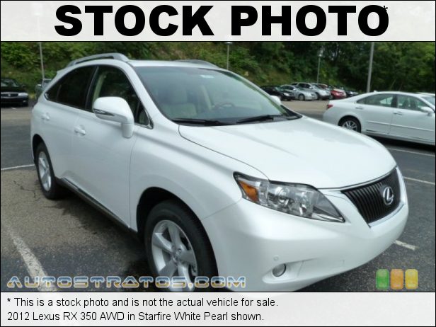 Stock photo for this 2012 Lexus RX 350 AWD 3.5 Liter DOHC 24-Valve VVT-i V6 6 Speed ECT-i Automatic