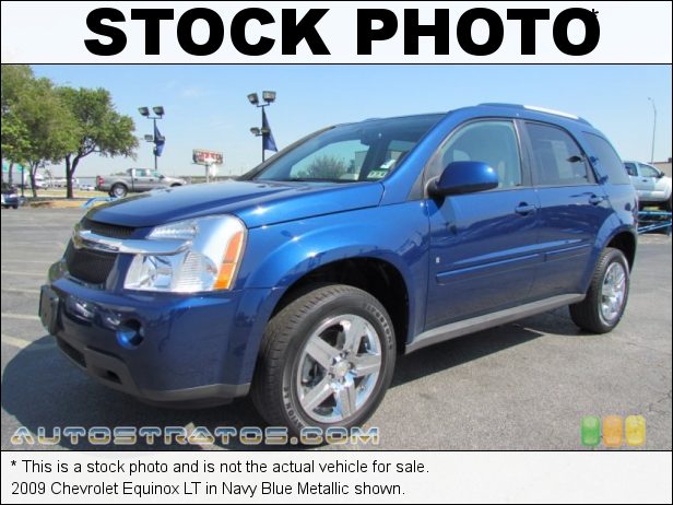 Stock photo for this 2009 Chevrolet Equinox LT 3.4 Liter OHV 12-Valve V6 5 Speed Automatic