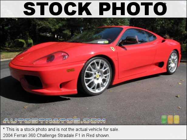 Stock photo for this 2004 Ferrari 360 Challenge Stradale F1 3.6 Liter DOHC 40-Valve V8 6 Speed F1
