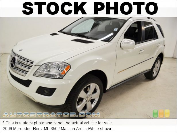 Stock photo for this 2009 Mercedes-Benz ML 350 4Matic 3.5 Liter DOHC 24-Valve VVT V6 7 Speed Automatic