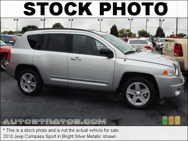 Stock photo for this 2010 Jeep Compass Sport 2.4 Liter DOHC 16-Valve Dual VVT 4 Cylinder 5 Speed Manual