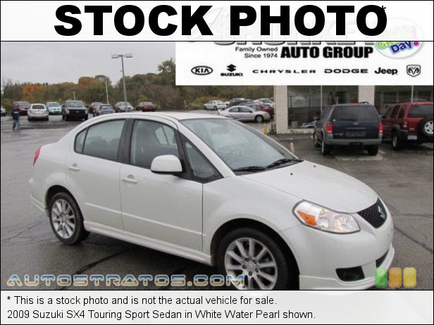 Stock photo for this 2009 Suzuki SX4 Sedan 2.0 Liter DOHC 16-Valve 4 Cylinder 4 Speed Automatic Stock photo for this 2009 Suzuki SX4 Sedan 2.0 Liter DOHC 16-Valve 4 Cylinder 4 Speed Automatic