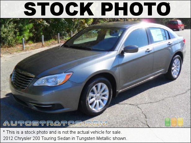 Stock photo for this 2012 Chrysler 200 Touring Sedan 2.4 Liter DOHC 16-Valve Dual VVT 4 Cylinder 6 Speed AutoStick Automatic