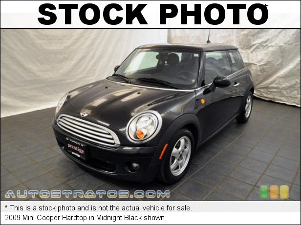 Stock photo for this 2009 Mini Cooper Hardtop 1.6 Liter DOHC 16-Valve VVT 4 Cylinder 6 Speed Steptronic Automatic