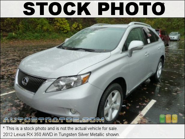 Stock photo for this 2012 Lexus RX 350 AWD 3.5 Liter DOHC 24-Valve VVT-i V6 6 Speed ECT-i Automatic