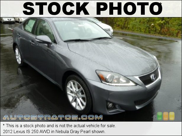 Stock photo for this 2012 Lexus IS 250 AWD 2.5 Liter GDI DOHC 24-Valve VVT-i V6 6 Speed ECT-i Automatic