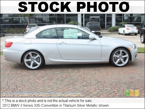 Stock photo for this 2012 BMW 3 Series 335i Convertible 3.0 Liter DI TwinPower Turbocharged DOHC 24-Valve VVT Inline 6 C 6 Speed Steptronic Automatic