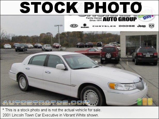 Stock photo for this 2000 Lincoln Town Car Executive 4.6 Liter SOHC 16-Valve V8 4 Speed Automatic