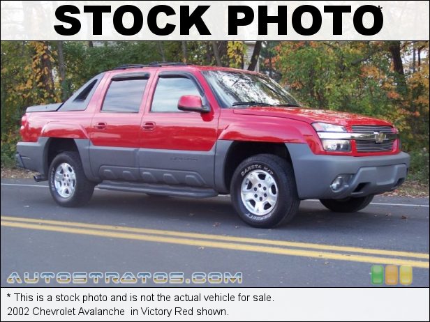 Stock photo for this 2002 Chevrolet Avalanche  5.3 Liter OHV 16-Valve Vortec V8 4 Speed Automatic