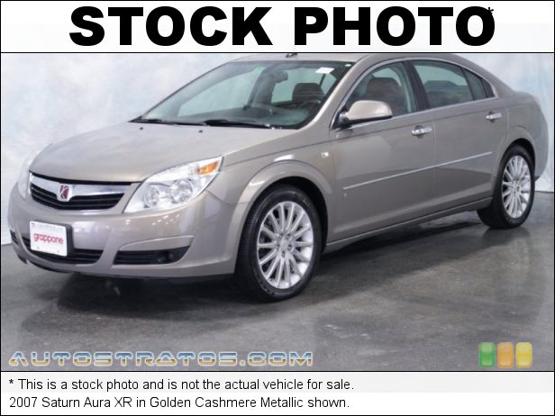 Stock photo for this 2007 Saturn Aura XR 3.6 Liter DOHC 24-Valve VVT V6 6 Speed Automatic