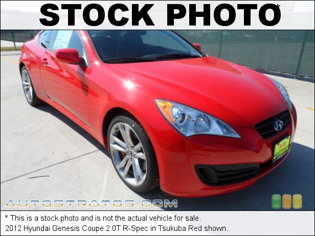 Stock photo for this 2012 Hyundai Genesis Coupe 2.0T R-Spec 2.0 Liter Turbocharged DOHC 16-Valve Dual-CVVT 4 Cylinder 6 Speed Manual
