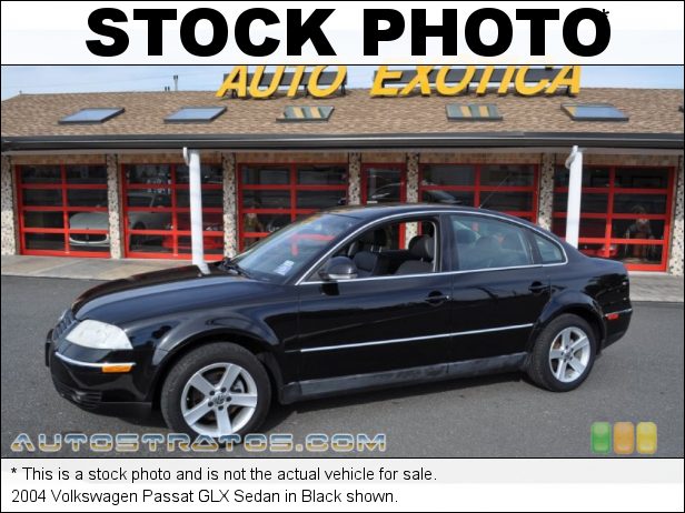 Stock photo for this 2004 Volkswagen Passat GLX Sedan 2.8 Liter DOHC 30-Valve V6 5 Speed Automatic Stock photo for this 2004 Volkswagen Passat GLX Sedan 2.8 Liter DOHC 30-Valve V6 5 Speed Automatic