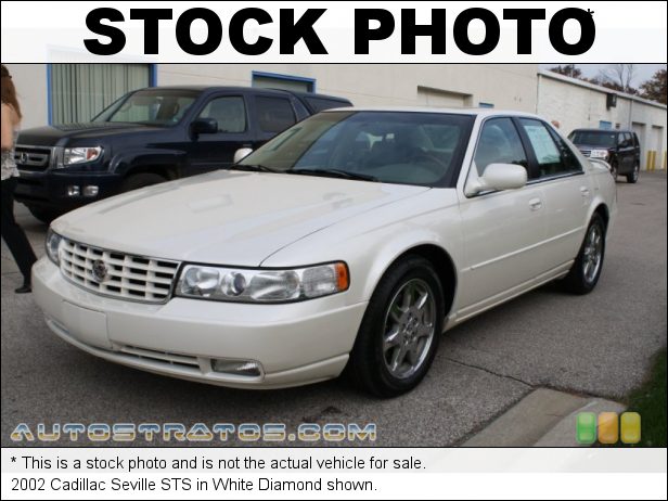 Stock photo for this 2002 Cadillac Seville STS 4.6 Liter DOHC 32-Valve Northstar V8 4 Speed Automatic