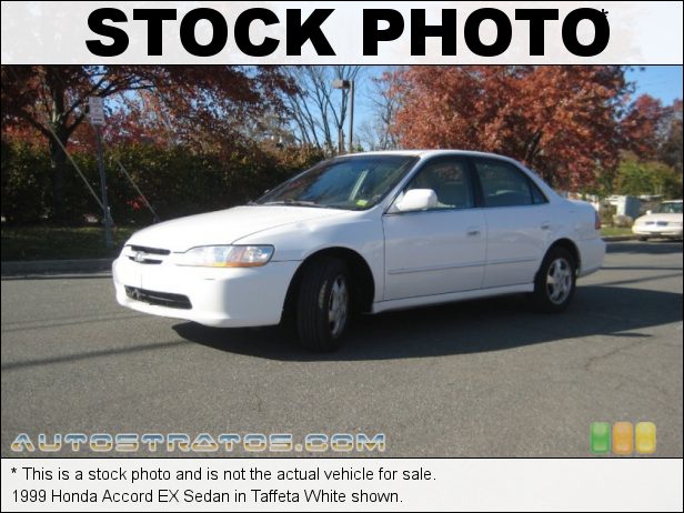 Stock photo for this 1999 Honda Accord EX Sedan 2.3L SOHC 16V VTEC 4 Cylinder 4 Speed Automatic
