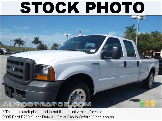 Stock photo for this 2005 Ford F250 Super Duty Crew Cab 5.4 Liter SOHC 24 Valve Triton V8 5 Speed Automatic