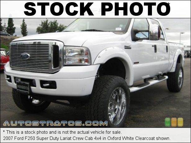 Stock photo for this 2007 Ford F250 Super Duty Crew Cab 4x4 6.0 Liter 32-Valve Power Stroke Turbo Diesel V8 6 Speed Manual