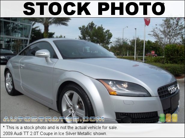 Stock photo for this 2009 Audi TT 2.0T Coupe 2.0 Liter FSI Turbocharged DOHC 16-Valve VVT 4 Cylinder 6 Speed S tronic Dual-Clutch Automatic