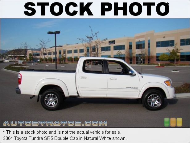 Stock photo for this 2004 Toyota Tundra SR5 Double Cab 4.7L DOHC 32V i-Force V8 4 Speed Automatic