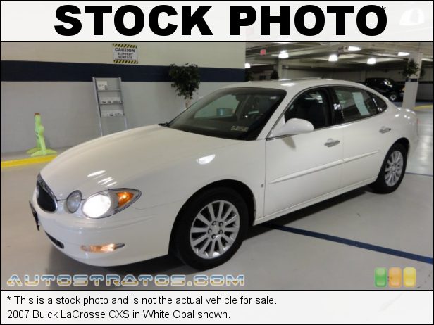 Stock photo for this 2007 Buick LaCrosse CXS 3.6 Liter DOHC 24-Valve VVT V6 4 Speed Automatic