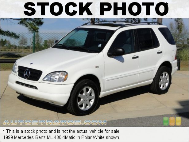 Stock photo for this 1999 Mercedes-Benz ML 430 4Matic 4.3 Liter SOHC 24-Valve V8 5 Speed Automatic