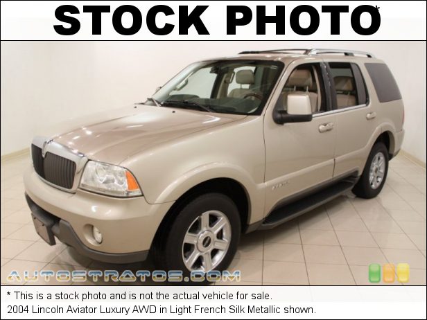 Stock photo for this 2004 Lincoln Aviator Luxury AWD 4.6 Liter DOHC 32-Valve V8 5 Speed Automatic