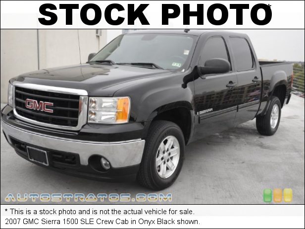 Stock photo for this 2007 GMC Sierra 1500 Crew Cab 4.8 Liter OHV 16-Valve Vortec V8 4 Speed Automatic