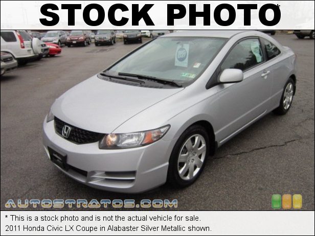 Stock photo for this 2011 Honda Civic LX Coupe 1.8 Liter SOHC 16-Valve i-VTEC 4 Cylinder 5 Speed Automatic