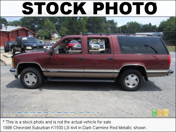 Stock photo for this 1997 Chevrolet Suburban  5.7 Liter OHV 16-Valve Vortec V8 4 Speed Automatic
