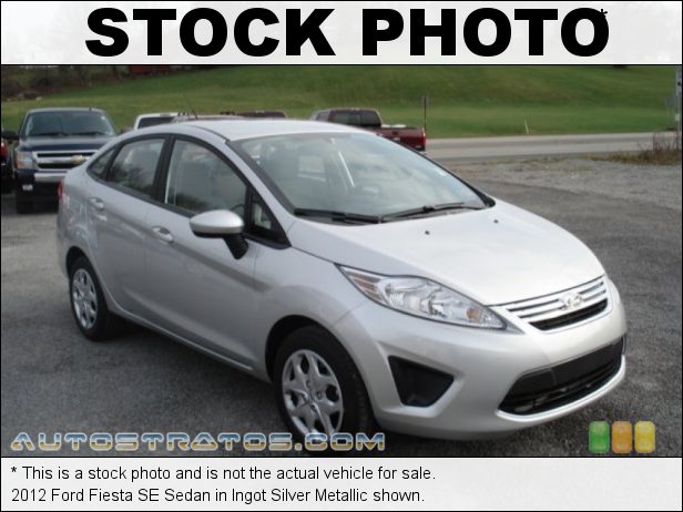 Stock photo for this 2012 Ford Fiesta SE Sedan 1.6 Liter DOHC 16-Valve Ti-VCT Duratec 4 Cylinder 5 Speed Manual Stock photo for this 2012 Ford Fiesta SE Sedan 1.6 Liter DOHC 16-Valve Ti-VCT Duratec 4 Cylinder 5 Speed Manual