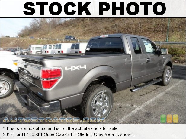 Stock photo for this 2012 Ford F150 XLT SuperCab 4x4 5.0 Liter Flex-Fuel DOHC 32-Valve Ti-VCT V8 6 Speed Automatic
