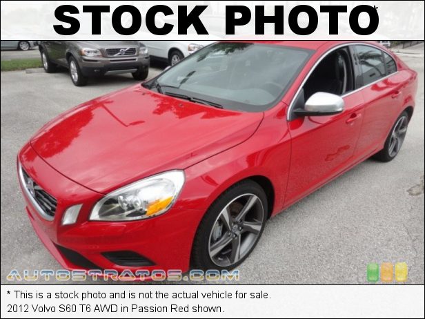 Stock photo for this 2012 Volvo S60 T6 AWD 3.0 Liter Turbocharged DOHC 24-Valve VVT Inline 6 Cylinder 6 Speed Geartronic Automatic